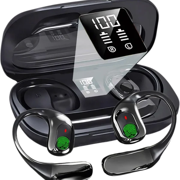 Open Ear Wireless Translator Earbuds Real Time AI Language Translation Headphones